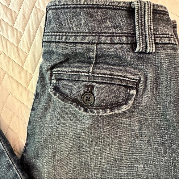 Talbots Signature Flare Classic Fit Jeans Petite Size 4P Medium Wash Denim - Picture 14 of 15